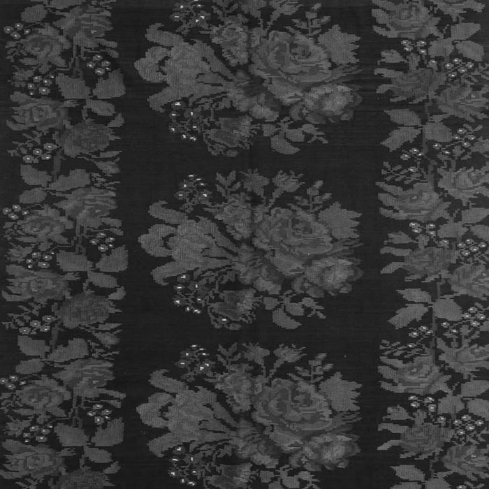 Medallion Gray French Rug, tr758gry