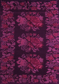 Medallion Pink French Rug, tr758pnk