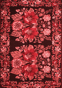 Medallion Red French Rug, tr759red