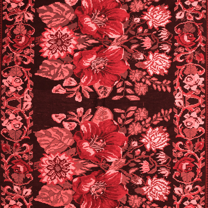 Medallion Red French Area Rugs