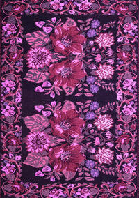 Medallion Purple French Rug, tr759pur