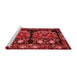 French Red Washable Rugs