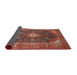 Sideview of Traditional Red Medallion Rug, tr76