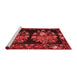 French Red Washable Rugs