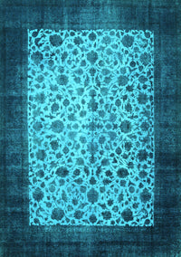 Persian Turquoise Bohemian Rug, tr761turq