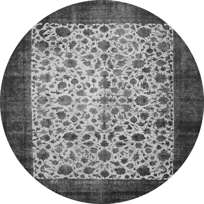 Machine Washable Persian Gray Bohemian Rug, wshtr761gry
