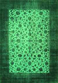 Persian Green Bohemian Rug, tr761grn