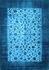 Persian Light Blue Bohemian Rug, tr761lblu