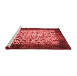 Bohemian Red Washable Rugs