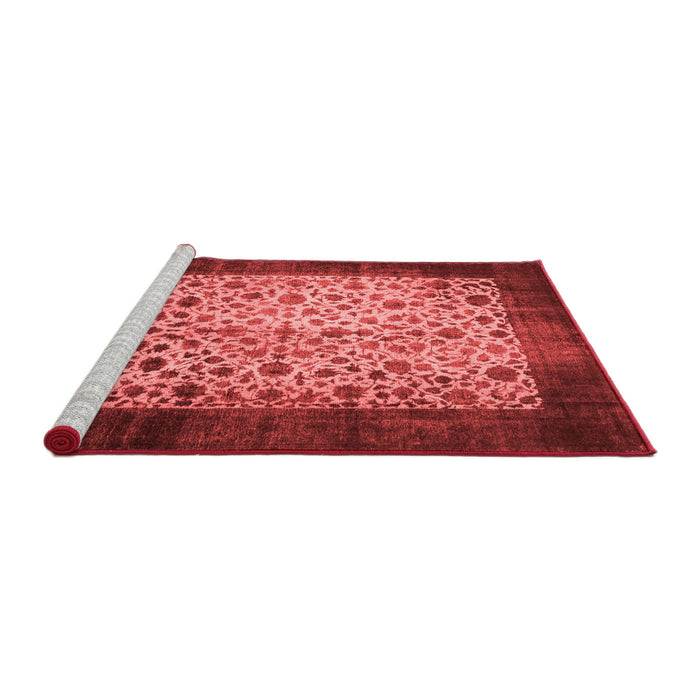 Bohemian Red Washable Rugs