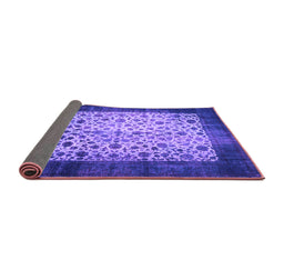 Sideview of Persian Purple Bohemian Rug, tr761pur