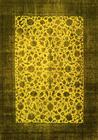 Persian Yellow Bohemian Rug, tr761yw