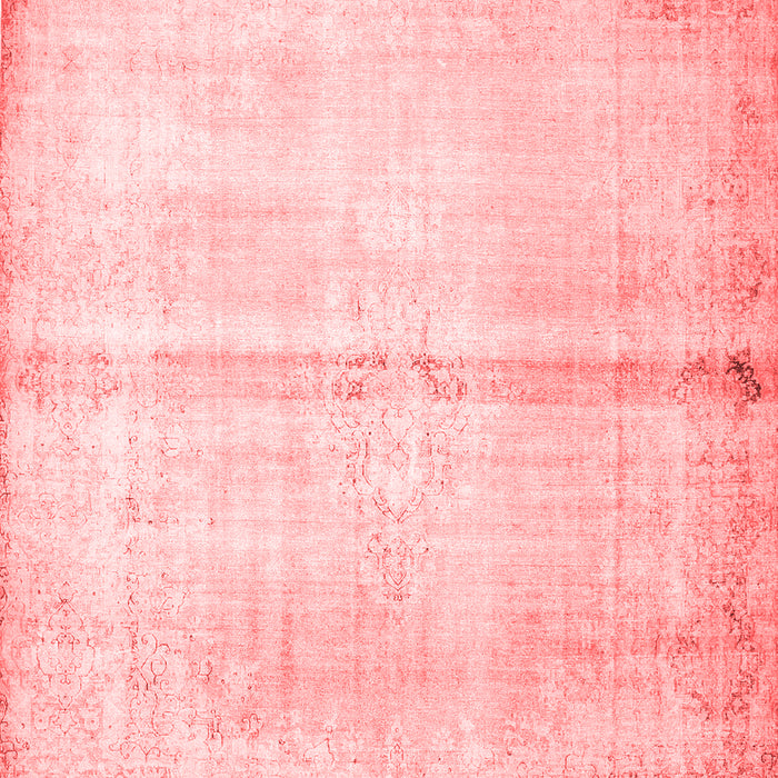 Machine Washable Persian Red Traditional Rug, wshtr762red