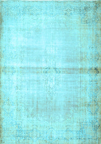 Persian Light Blue Traditional Rug, tr762lblu