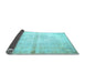 Sideview of Persian Light Blue Traditional Rug, tr762lblu