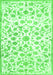 Persian Green Traditional Rug, tr763grn