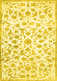 Persian Yellow Traditional Rug, tr763yw