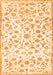 Persian Orange Traditional Rug, tr763org