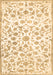 Machine Washable Persian Brown Traditional Rug, wshtr763brn