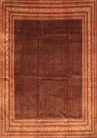 Persian Orange Traditional Rug, tr764org