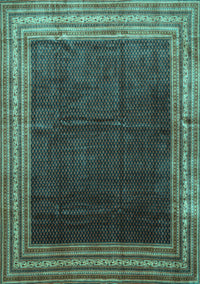 Persian Turquoise Traditional Rug, tr764turq