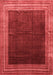 Persian Red Traditional Area Rugs