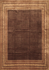 Persian Brown Traditional Rug, tr764brn