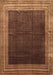 Persian Brown Traditional Rug, tr764brn