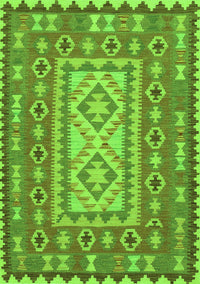 Persian Green Traditional Rug, tr765grn