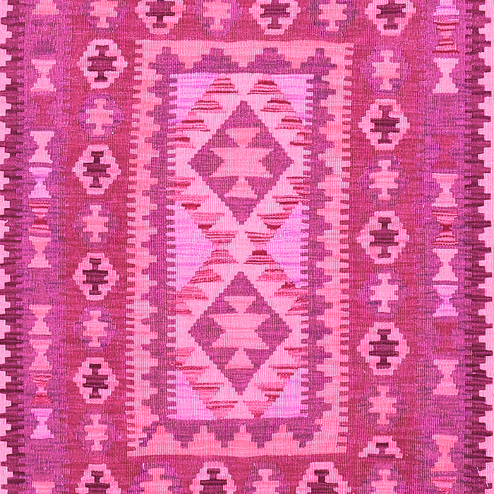 Machine Washable Persian Pink Traditional Rug, wshtr765pnk