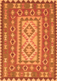 Persian Orange Traditional Rug, tr765org