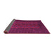 Sideview of Persian Purple Traditional Rug, tr766pur