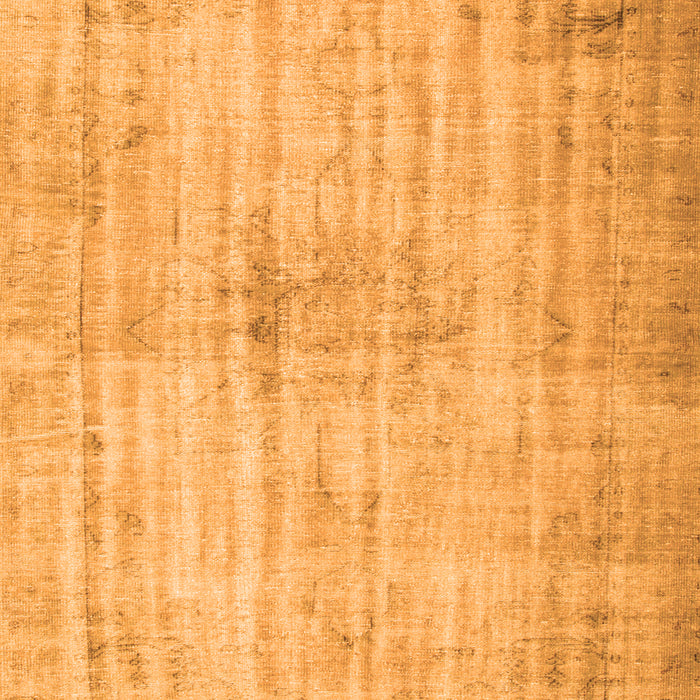 Serging Thickness of Machine Washable Persian Orange Traditional Area Rugs, wshtr767org