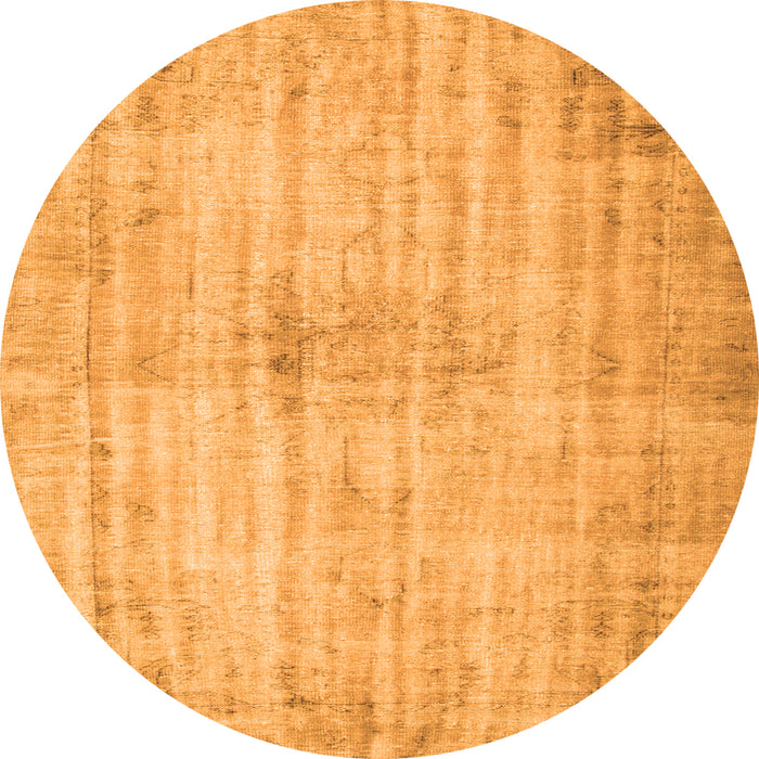 Machine Washable Persian Orange Traditional Area Rugs, wshtr767org