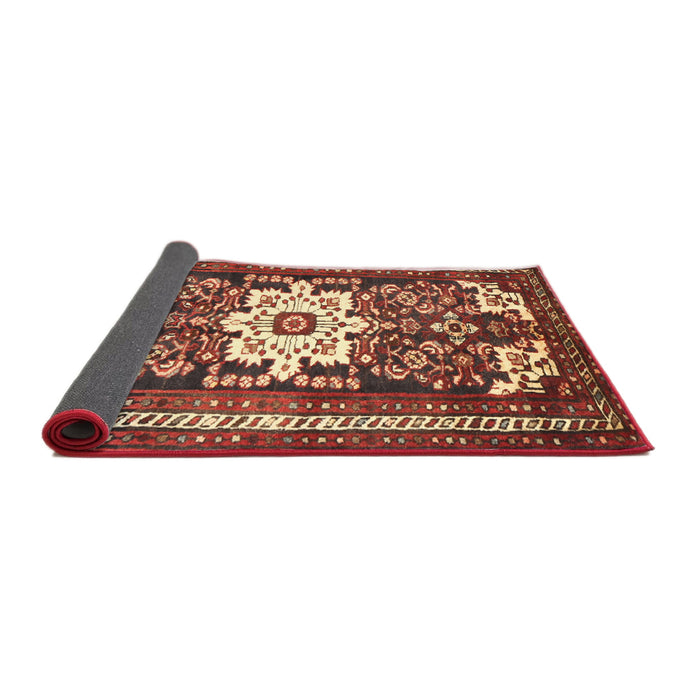 Sideview of Traditional Red Persian Rug, tr768