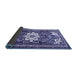 Sideview of Persian Blue Traditional Rug, tr768blu