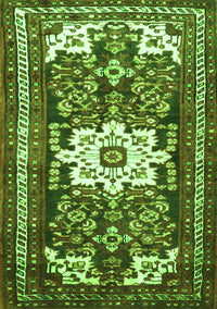 Persian Green Traditional Rug, tr768grn