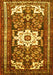 Machine Washable Persian Yellow Traditional Rug, wshtr768yw