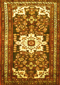 Persian Yellow Traditional Rug, tr768yw