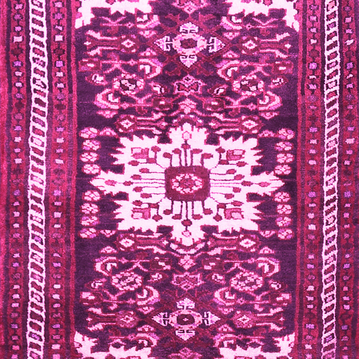Machine Washable Persian Pink Traditional Rug, wshtr768pnk