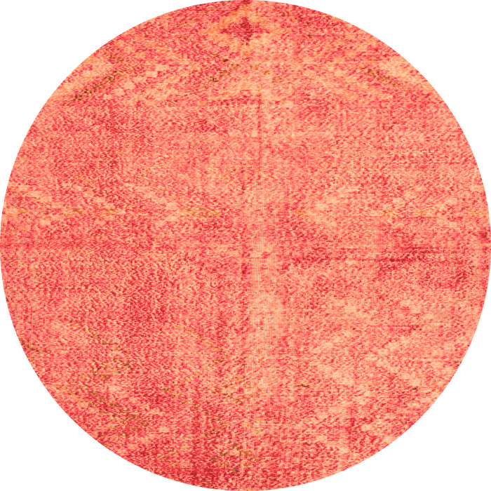 Square Persian Orange Bohemian Rug, tr769org