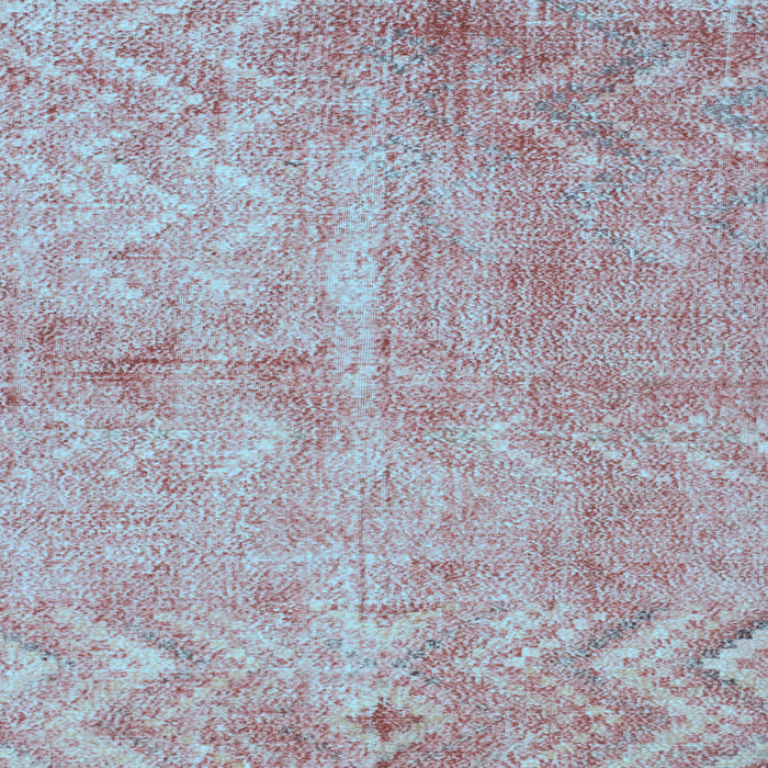 Square Machine Washable Persian Light Blue Bohemian Rug, wshtr769lblu