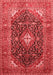 Medallion Red Traditional Area Rugs