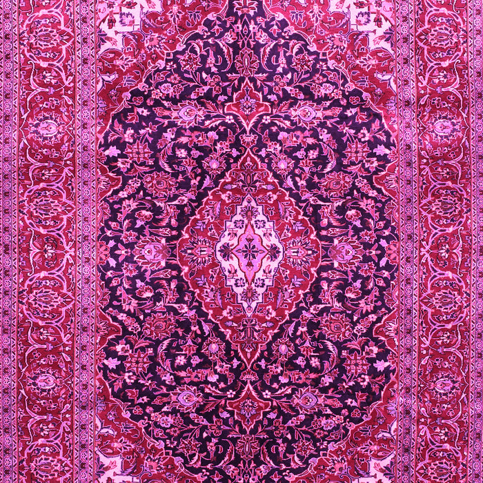 Medallion Pink Traditional Rug, tr76pnk