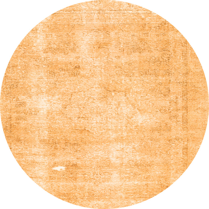 Machine Washable Persian Orange Traditional Area Rugs, wshtr770org