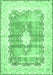 Machine Washable Persian Emerald Green Traditional Area Rugs, wshtr771emgrn