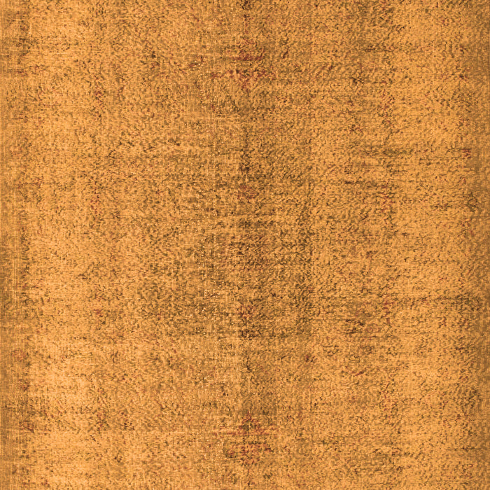 Serging Thickness of Machine Washable Persian Orange Traditional Area Rugs, wshtr772org