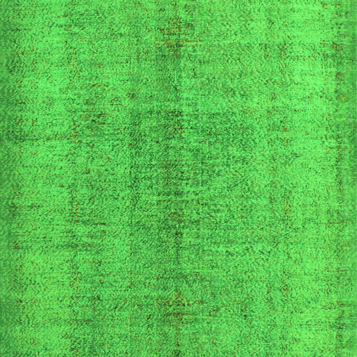 Serging Thickness of Machine Washable Persian Green Traditional Area Rugs, wshtr772grn