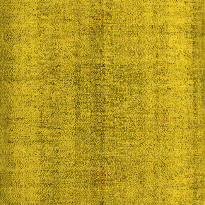 Machine Washable Persian Yellow Traditional Rug, wshtr772yw