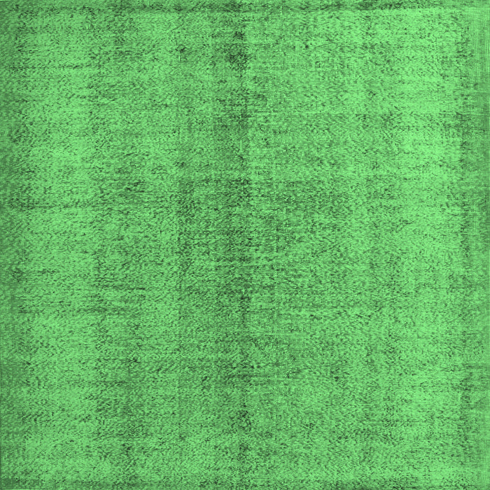 Square Persian Emerald Green Traditional Rug, tr772emgrn